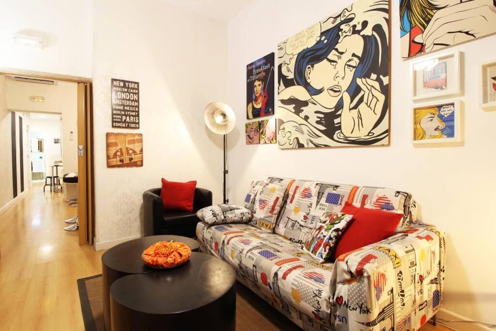 Centrico Apartamento Estilo Pop-Art By Batuecas Мадрид Экстерьер фото